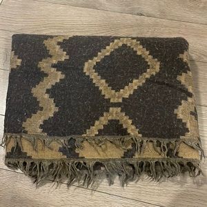 WILFRED WOOL BLANKET SCARF